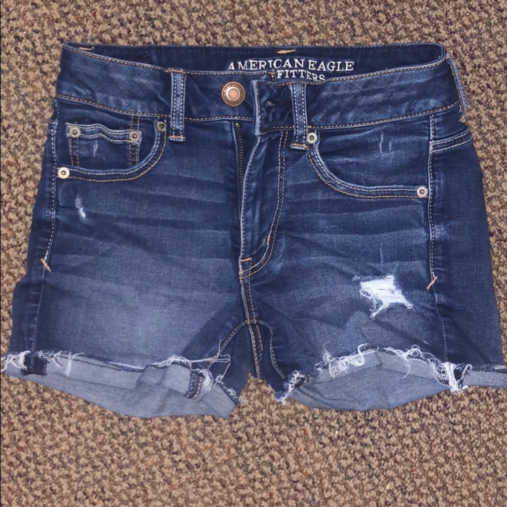 Stretch High Waisted Shorts - American Eagle